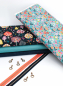 Preview: Designer- Baumwollstoff Woodland Wander Bäume(10 cm)